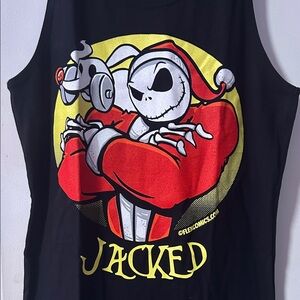Jacked Black Tank Top